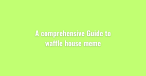 waffle house meme