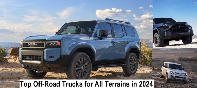 Top Off-Road Trucks for All Terrains in 2024