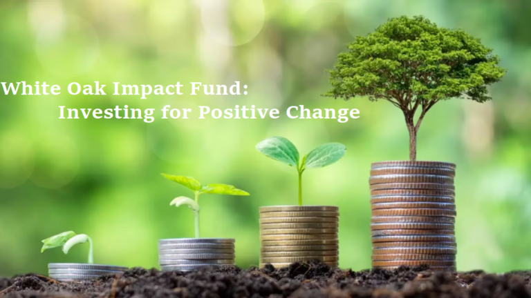 White Oak Impact Fund: Investing for Positive Change