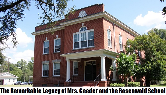 mrs. geeder rosenwald school